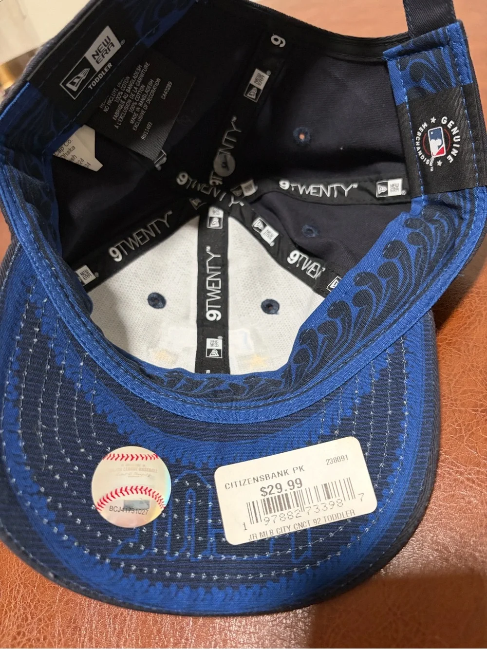 New Era Toddler Philadelphia Phillies ‘24 MLB City Connect 9TWENTY AdjustableHat